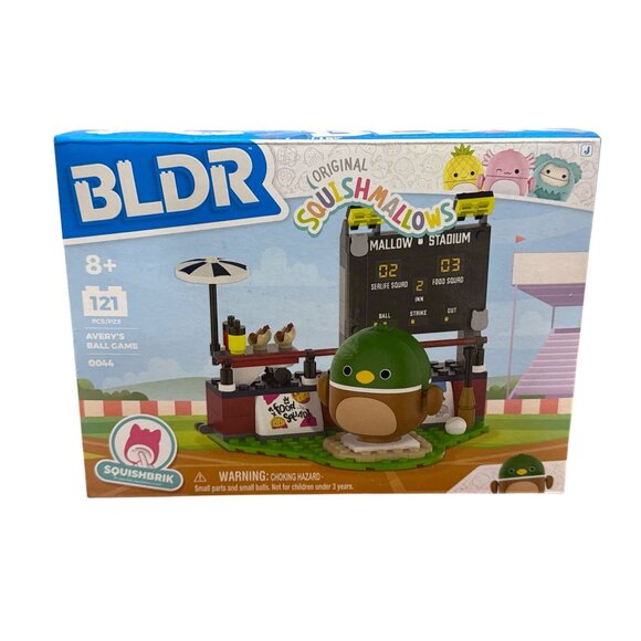 BLDR Squishmallows Avery's Ball Game Building Set - Avery The Mallard Duck Build - Picture 2 of 7